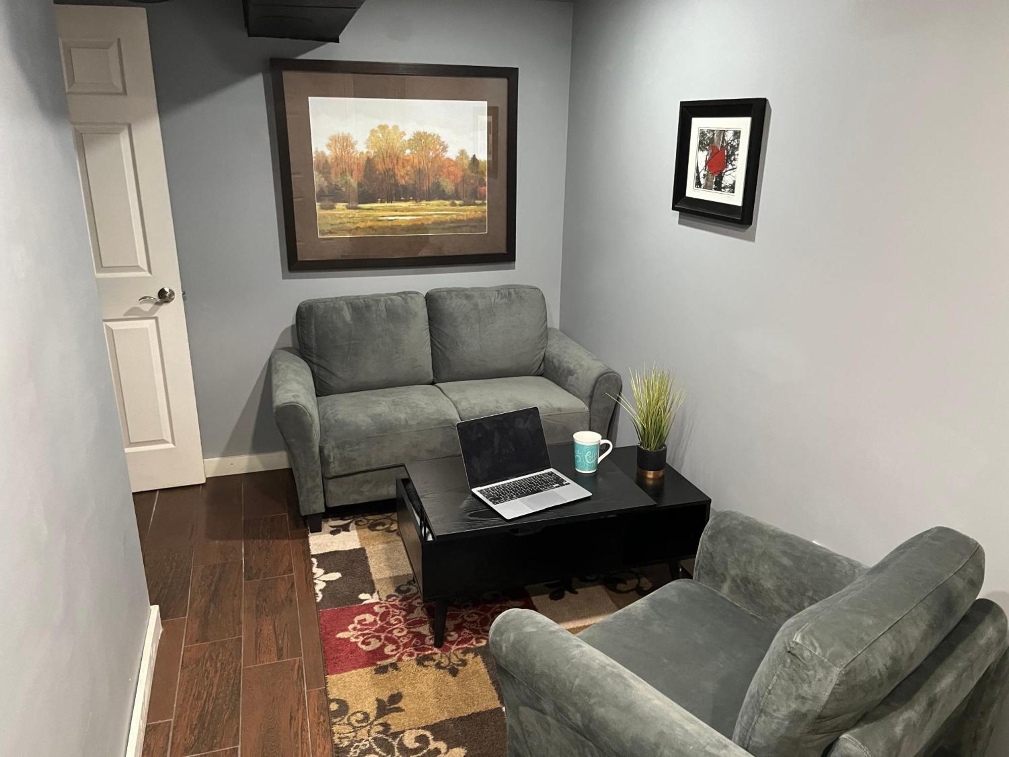 Plush Garden Level Apartment Near Stowe Morristown Luaran gambar