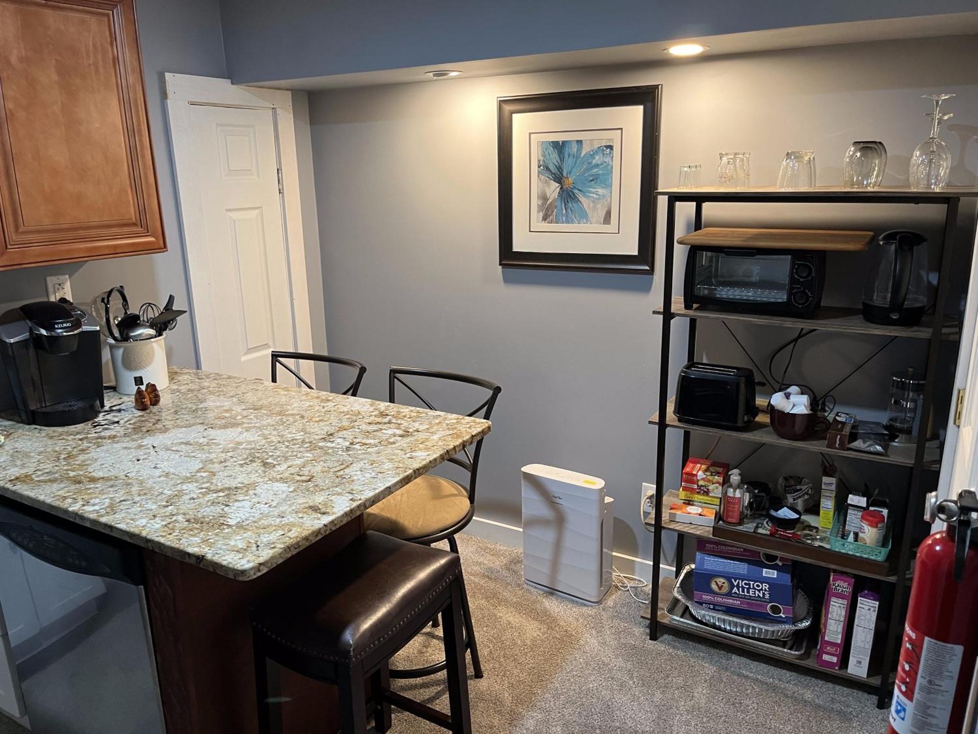 Plush Garden Level Apartment Near Stowe Morristown Luaran gambar